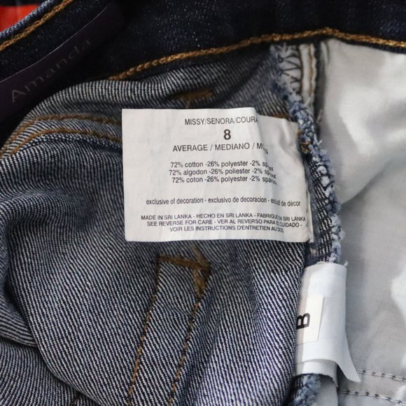 NWT Gloria Vanderbilt Amanda Jeans - Picture 11 of 12